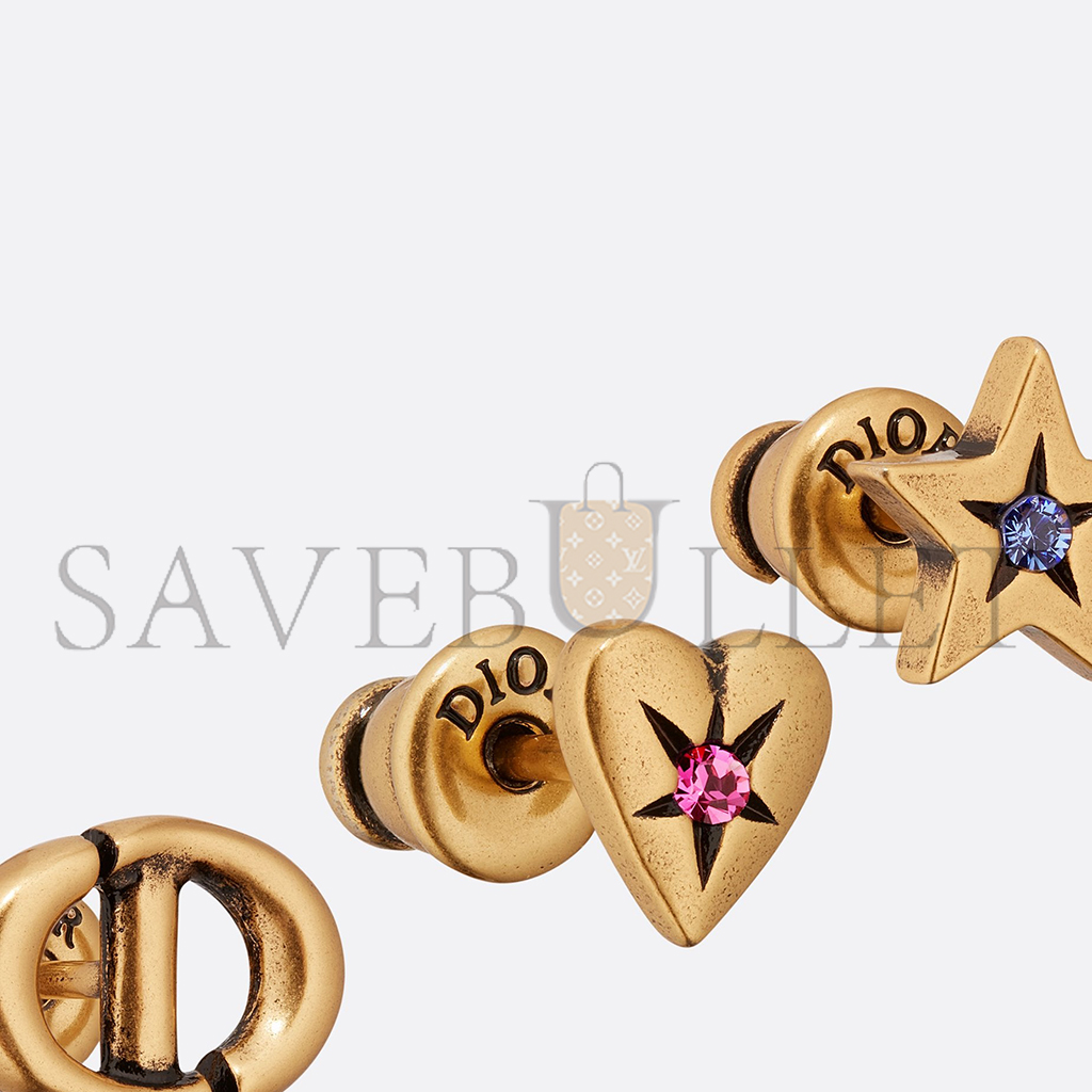 DIOR LUCKY CHARMS SET OF STUD EARRINGS E3294WOMCY_D09X